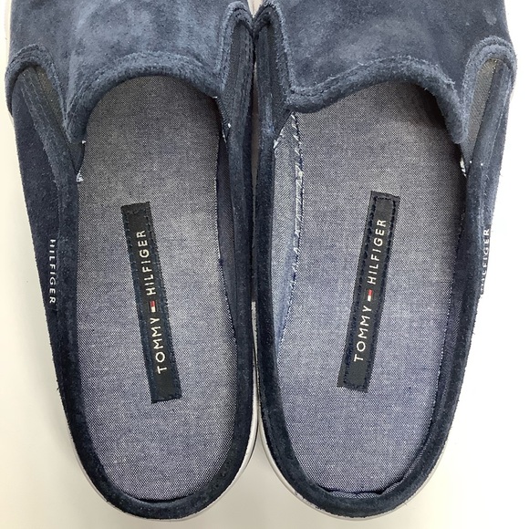 TOMMY HILFIGER SUEDE SLIDE SNEAKERS - Picture 6 of 9